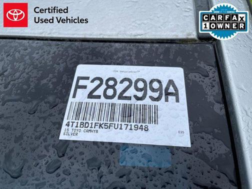 2015 Toyota Camry Hybrid XLE