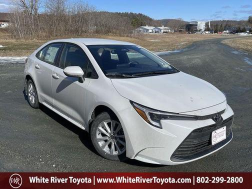 Wind Chill Pearl 2026 Toyota Corolla Hybrid LE
