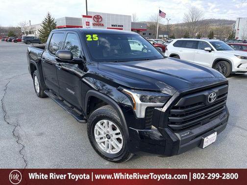 Midnight Black Metallic 2025 Toyota Tundra SR5