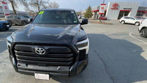 Midnight Black Metallic 2025 Toyota Tundra SR5