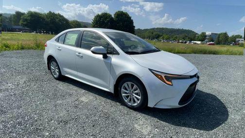 Pearl 2026 Toyota Corolla Hybrid LE