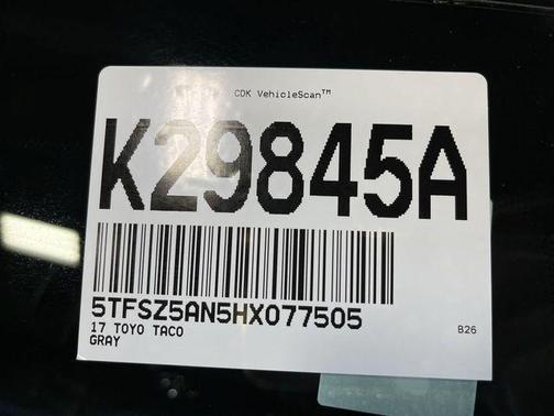 2017 Toyota Tacoma TRD Sport