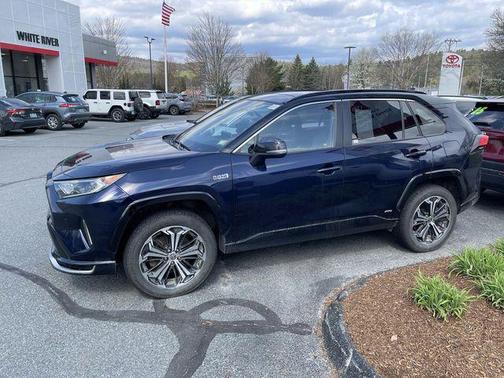Blue Print w/Midnight Black Roof 2021 Toyota RAV4 Prime XSE