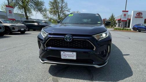 Blue Print w/Midnight Black Roof 2021 Toyota RAV4 Prime XSE