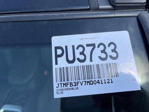 Blue Print w/Midnight Black Roof 2021 Toyota RAV4 Prime XSE