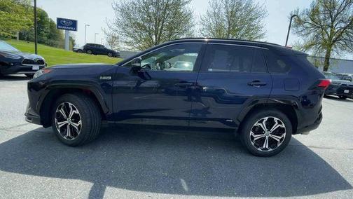Blue Print w/Midnight Black Roof 2021 Toyota RAV4 Prime XSE