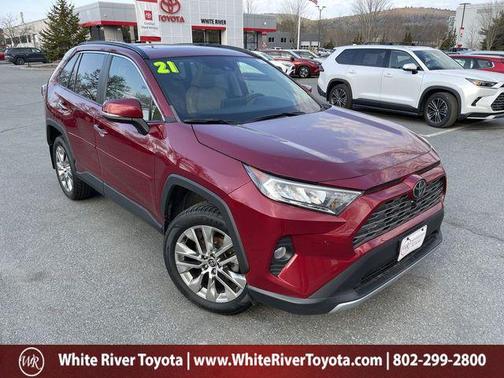 Ruby Flare Pearl 2021 Toyota RAV4 Limited