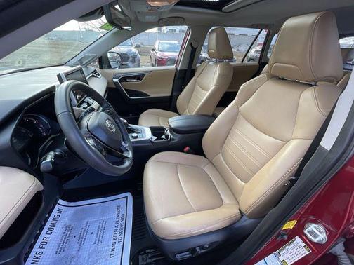 Ruby Flare Pearl 2021 Toyota RAV4 Limited