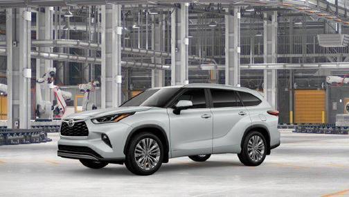 Pearl 2026 Toyota Highlander Hybrid Platinum