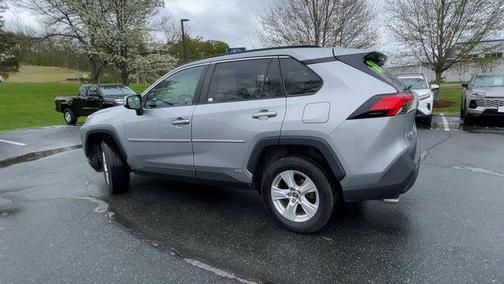 Silver Sky Metallic 2021 Toyota RAV4 Hybrid XLE