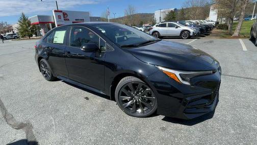Midnight Black Metallic 2026 Toyota Corolla SE