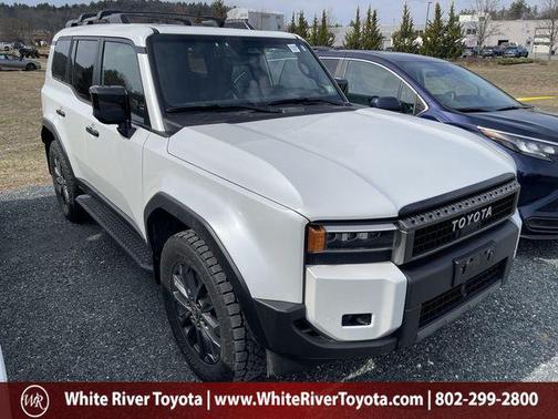 Wind Chill Pearl 2025 Toyota Land Cruiser Base