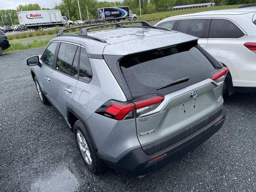 Silver Sky Metallic 2021 Toyota RAV4 Hybrid XLE