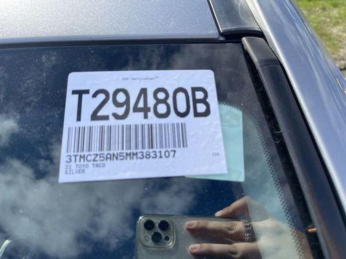 Silver Sky Metallic 2021 Toyota Tacoma SR5