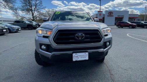 Silver Sky Metallic 2021 Toyota Tacoma SR5