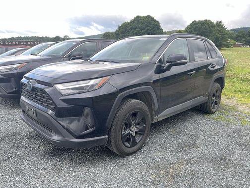 Midnight Black Metallic 2024 Toyota RAV4 Hybrid XLE