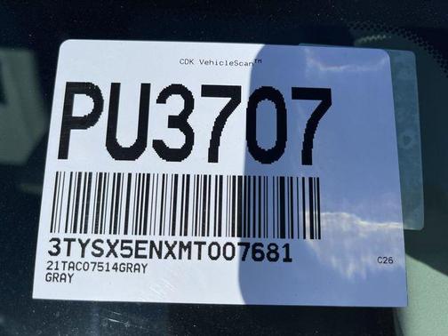 2021 Toyota Tacoma SR