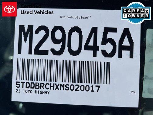 2021 Toyota Highlander Hybrid Limited