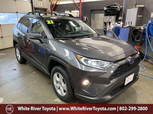 Magnetic Gray Metallic 2021 Toyota RAV4 Hybrid XLE