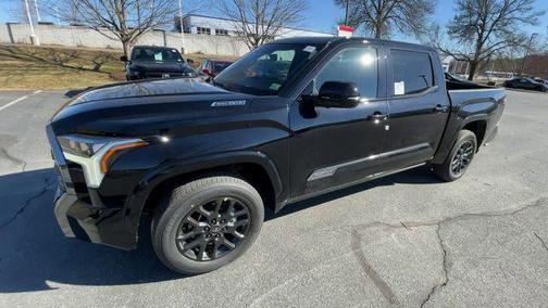 Midnight Black Metallic 2026 Toyota Tundra Hybrid Platinum