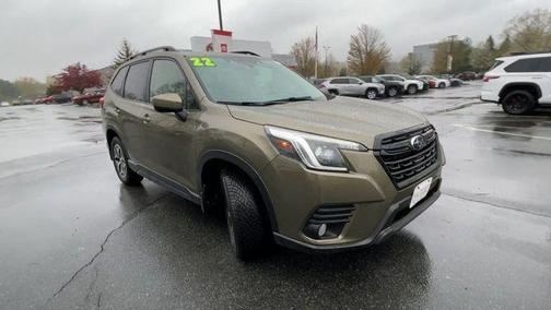 Autumn Green Metallic 2022 Subaru Forester Premium