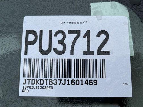 2018 Toyota Prius c Two