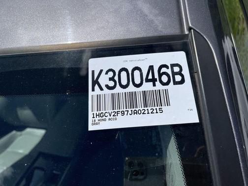 Lunar Silver Metallic 2018 Honda Accord Touring 2.0T