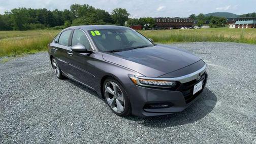 Lunar Silver Metallic 2018 Honda Accord Touring 2.0T