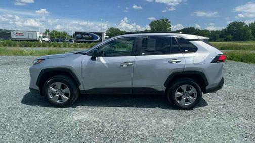 Silver Sky Metallic 2025 Toyota RAV4 Hybrid LE