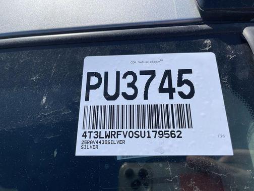 Silver Sky Metallic 2025 Toyota RAV4 Hybrid LE