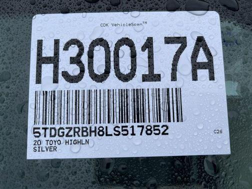 2020 Toyota Highlander XLE