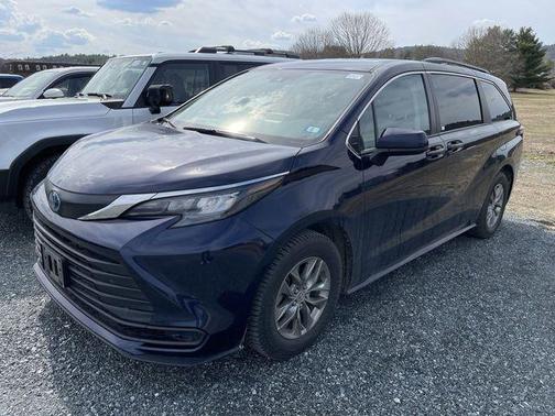 Dark Blue 2024 Toyota Sienna LE