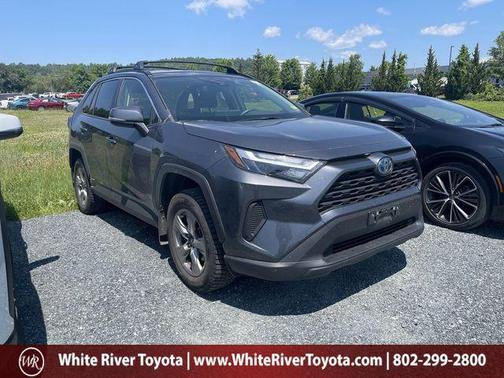 Magnetic Gray Metallic 2023 Toyota RAV4 Hybrid LE