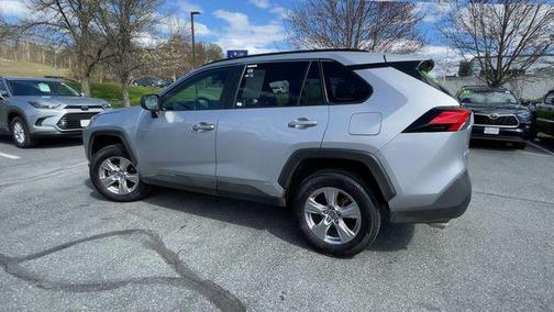 Silver Sky Metallic 2025 Toyota RAV4 Hybrid LE