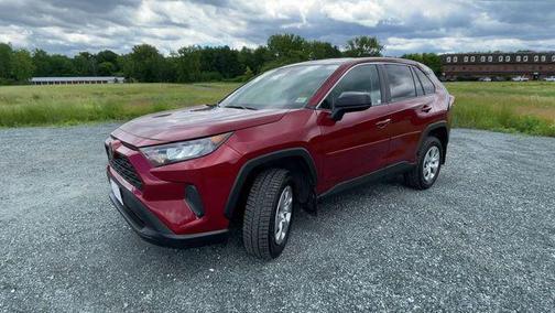 Ruby Flare Pearl 2022 Toyota RAV4 LE