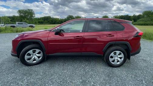 Ruby Flare Pearl 2022 Toyota RAV4 LE