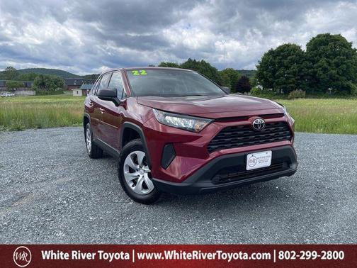 Ruby Flare Pearl 2022 Toyota RAV4 LE