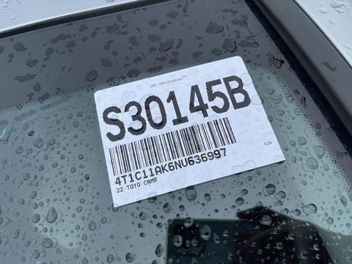 Celestial Silver Metallic 2022 Toyota Camry LE