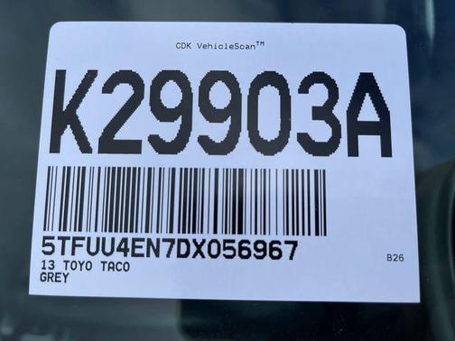 2013 Toyota Tacoma Base