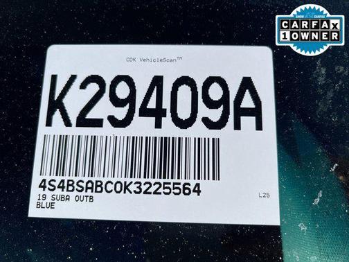 2019 Subaru Outback 2.5i