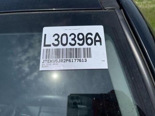 Midnight Black Metallic 2023 Toyota 4Runner Limited