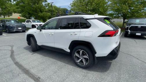 Super White 2021 Toyota RAV4 Prime SE