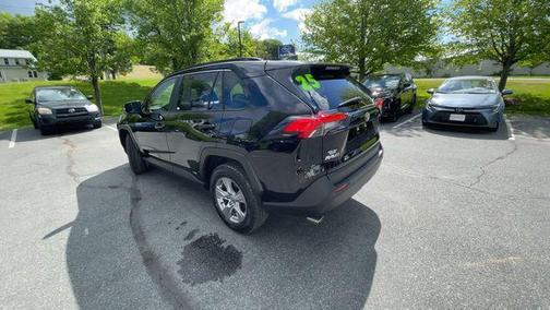 Midnight Black Metallic 2025 Toyota RAV4 Hybrid XLE