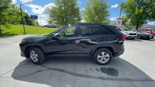 Midnight Black Metallic 2025 Toyota RAV4 Hybrid XLE