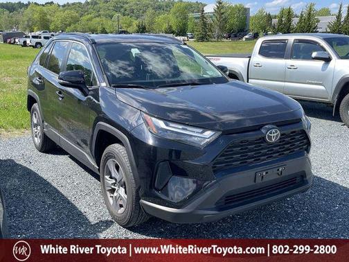 Midnight Black Metallic 2025 Toyota RAV4 Hybrid XLE