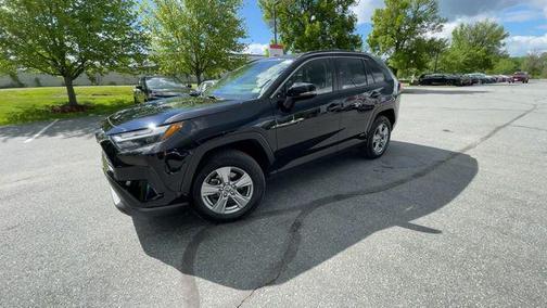 Midnight Black Metallic 2025 Toyota RAV4 Hybrid XLE