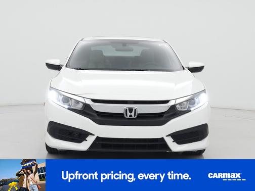White 2018 Honda Civic LX-P