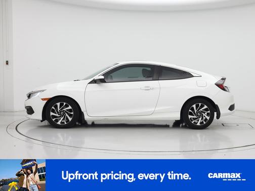 White 2018 Honda Civic LX-P