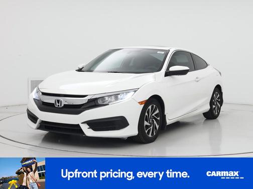 White 2018 Honda Civic LX-P