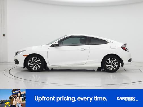 White 2018 Honda Civic LX-P
